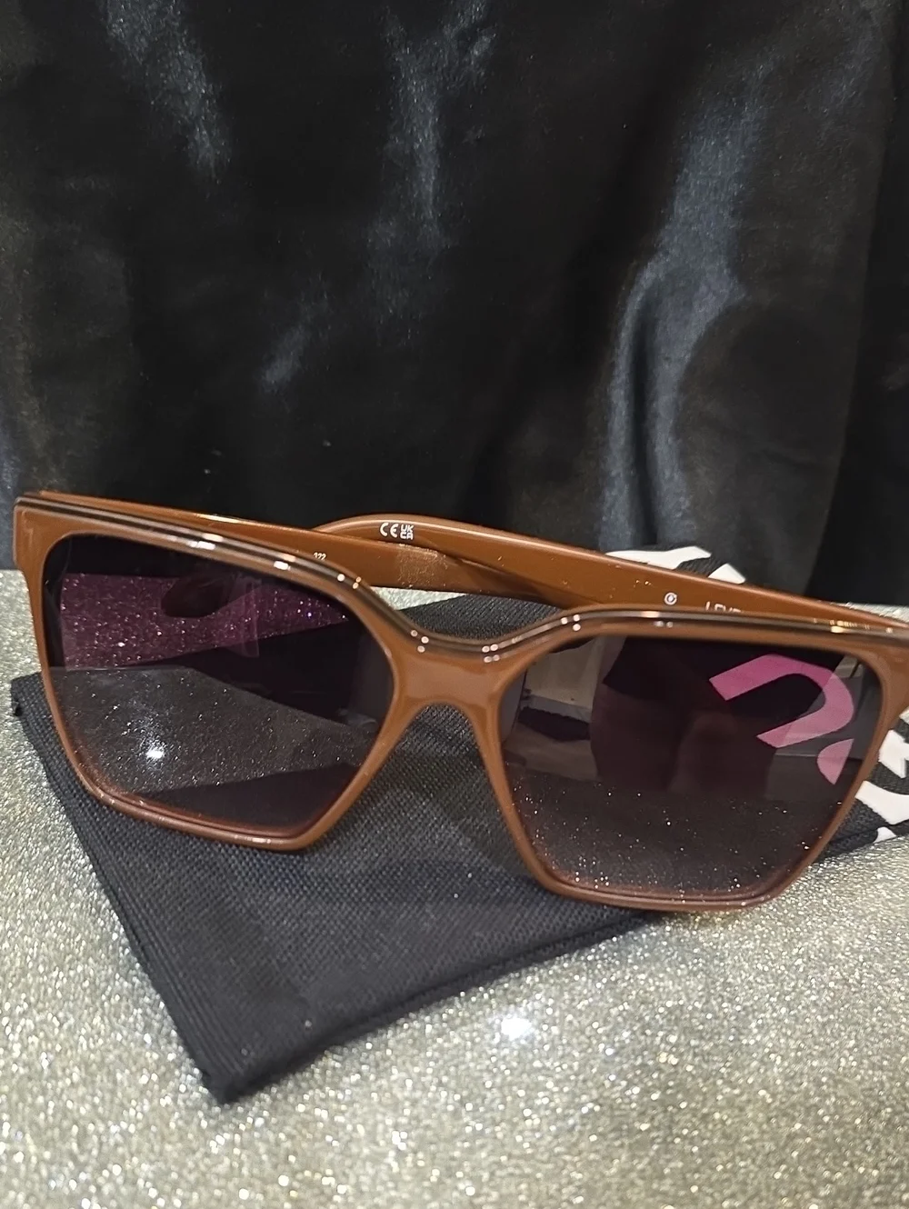 Quay Australia‎ Level Up Square Sunglasses- Chocolate